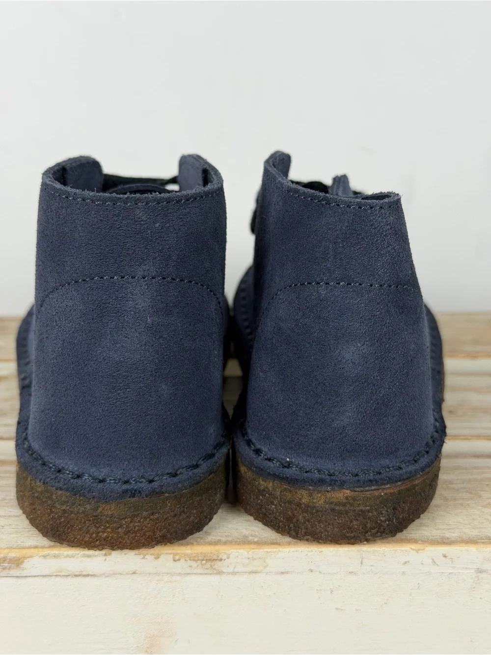 Crewcuts MacAlister boots classic chukka silhouette Kids size K8 Made in Italy